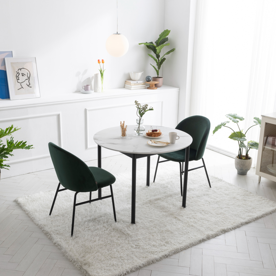Rotir 4-Seater Round Dining Table