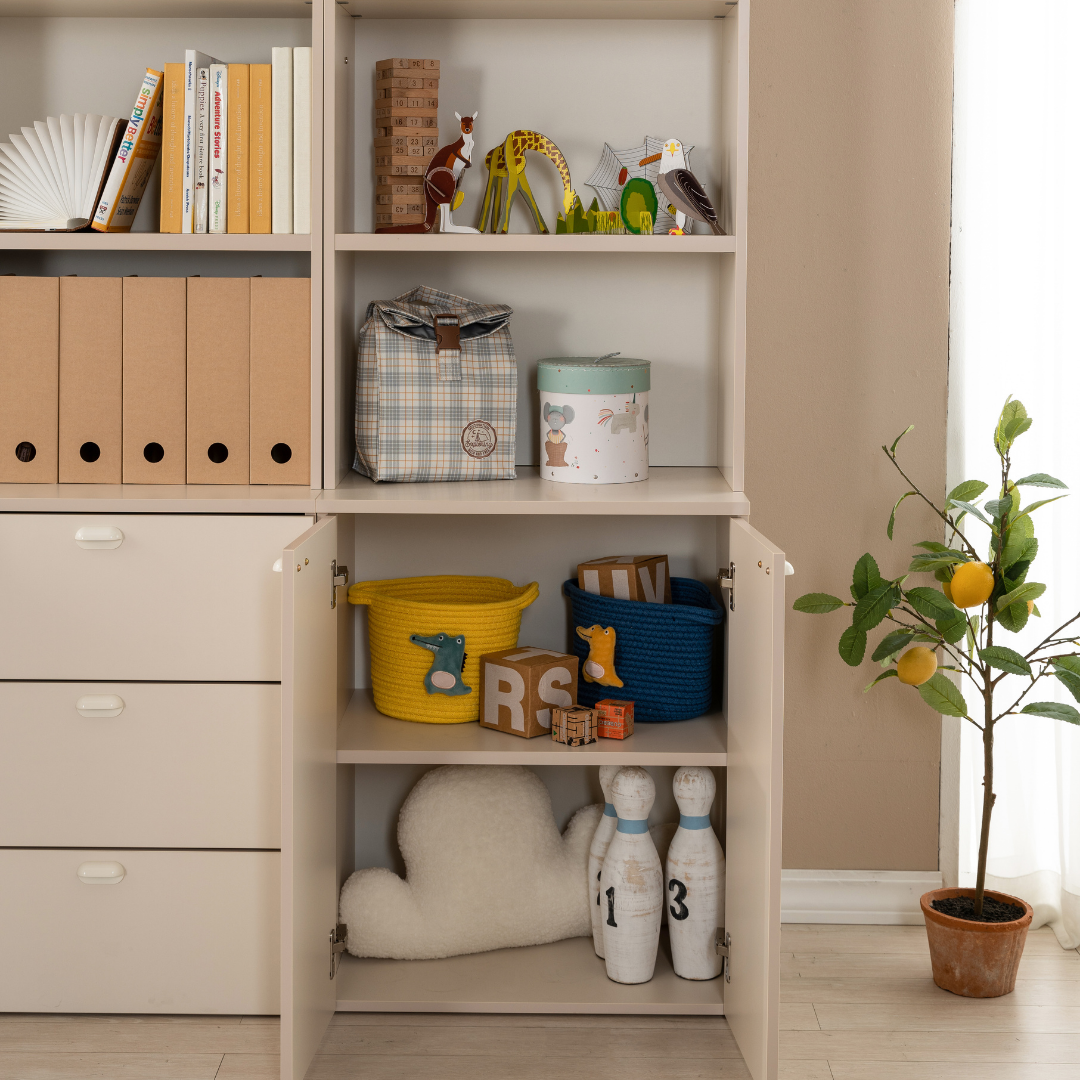 Ronan 600 2-Door Cabinet with Top Shelf