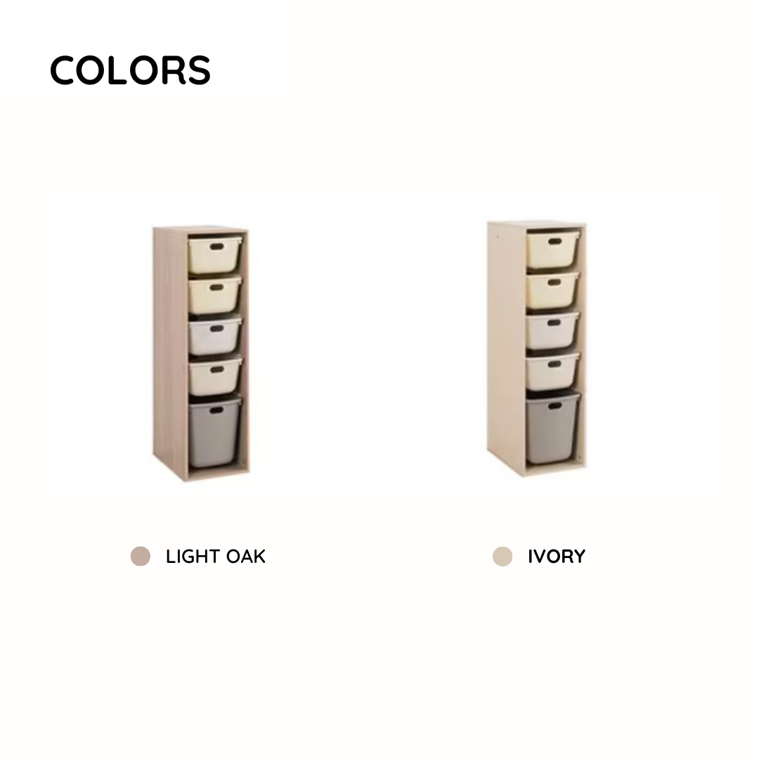 TIDY UP 1x5 Slim Cabinet