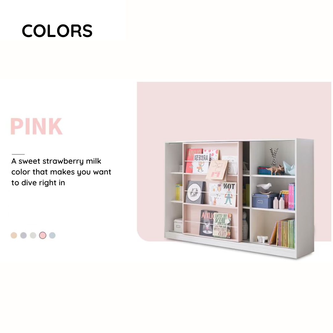 Friends I 1800 Sliding Bookshelf