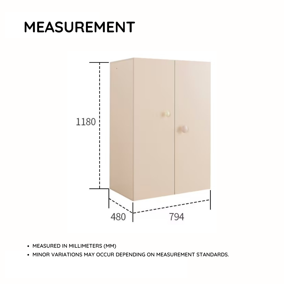 TIDY UP 2-Door Wardrobe