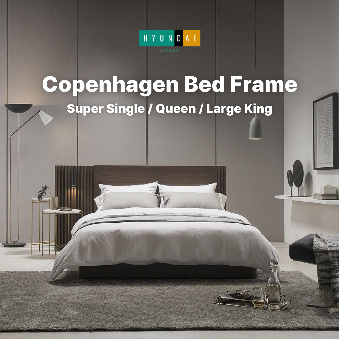 Copenhagen Bed Frame [SS/Q/LK]