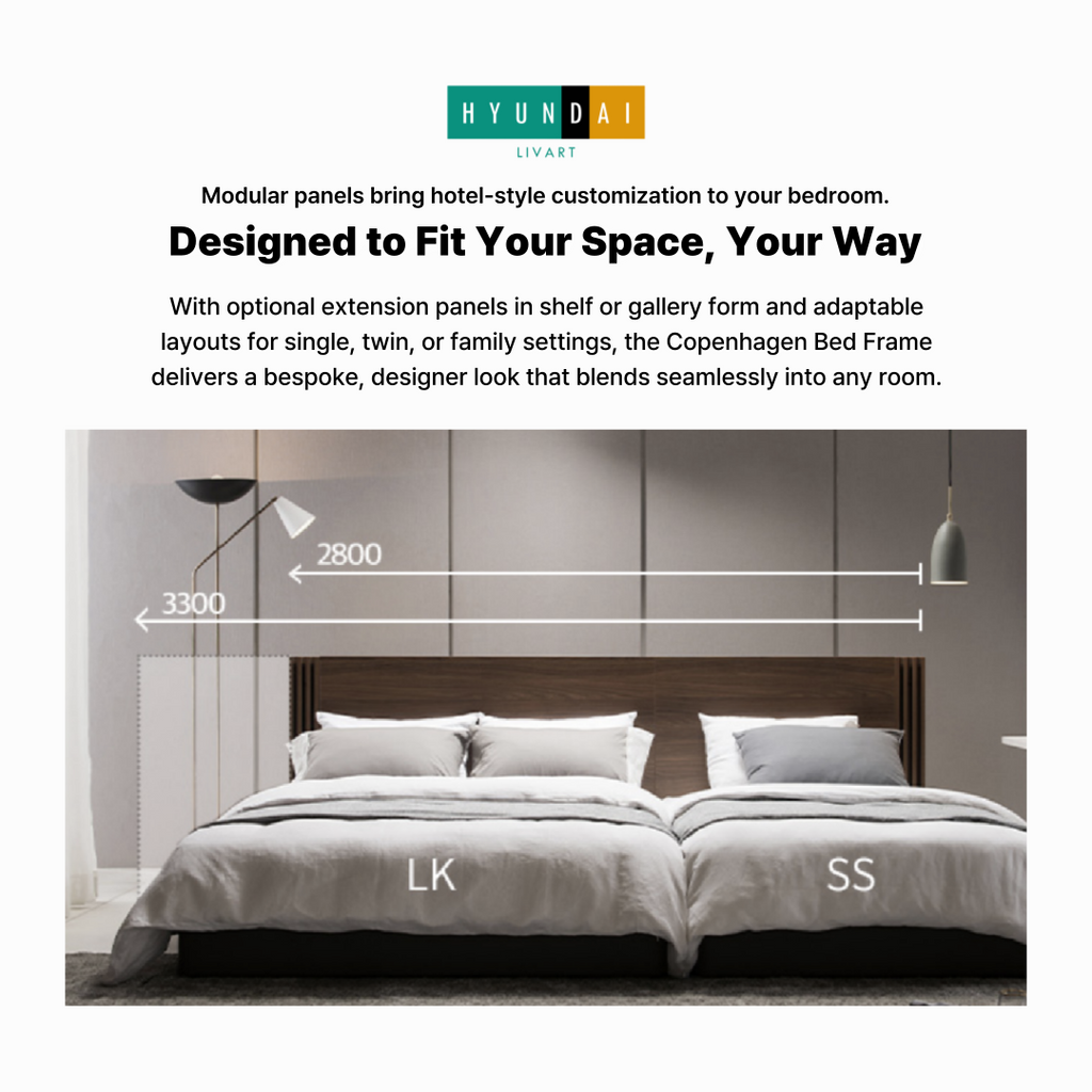 Copenhagen Bed Expansion Panel