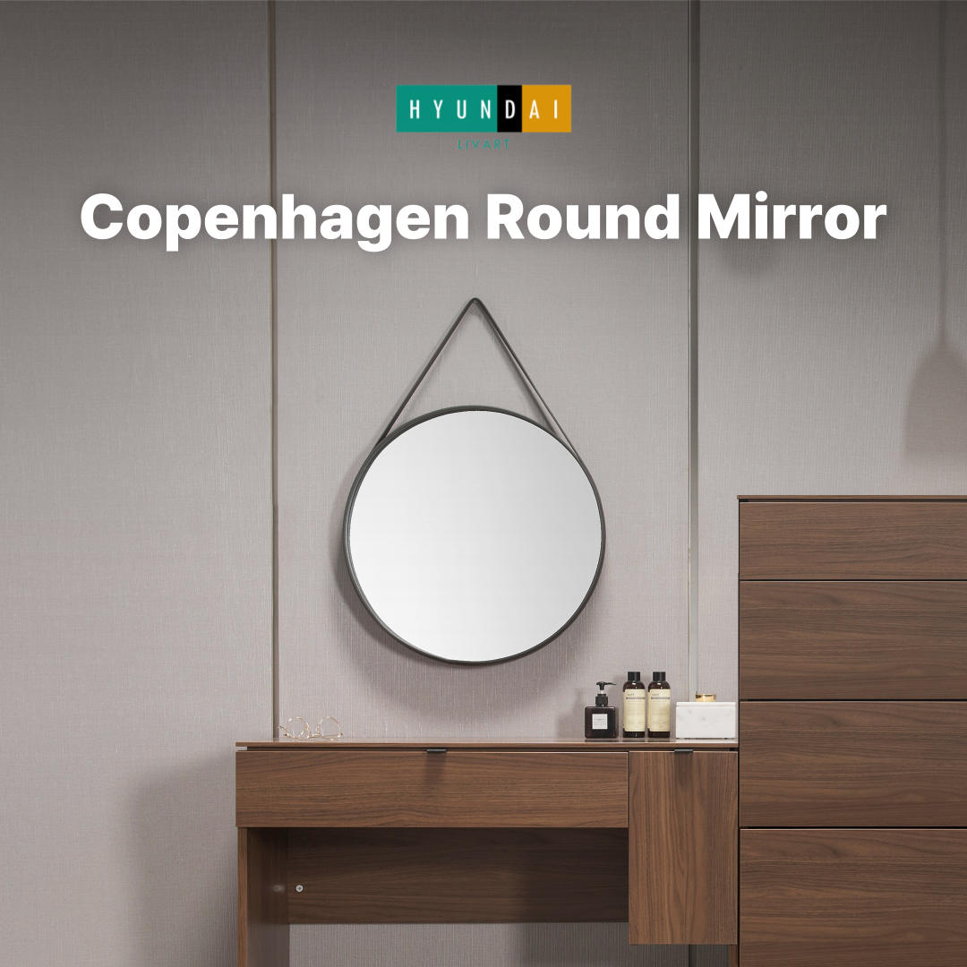 Copenhagen Round Mirror