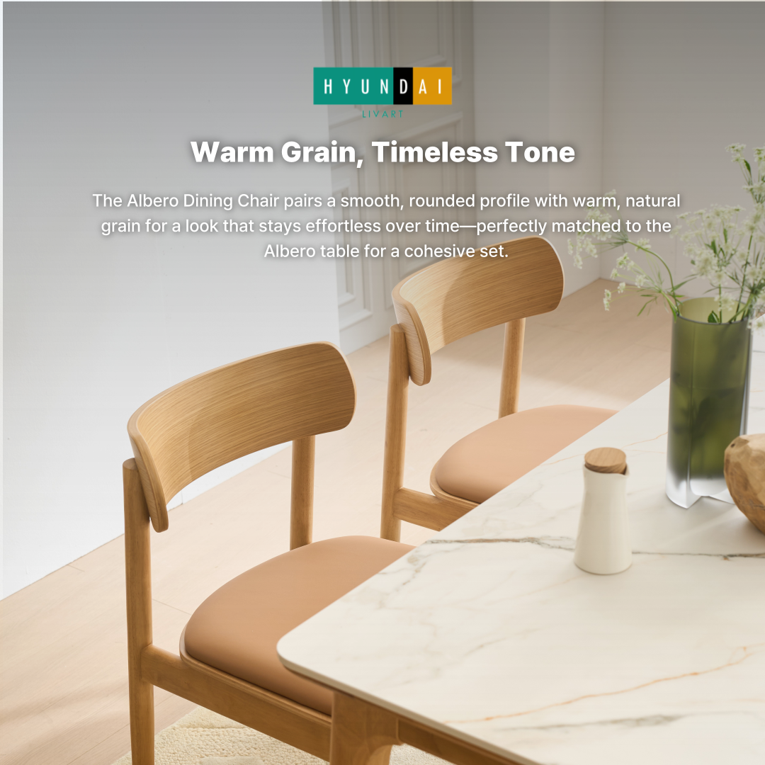 Albero Wooden Dining Chair