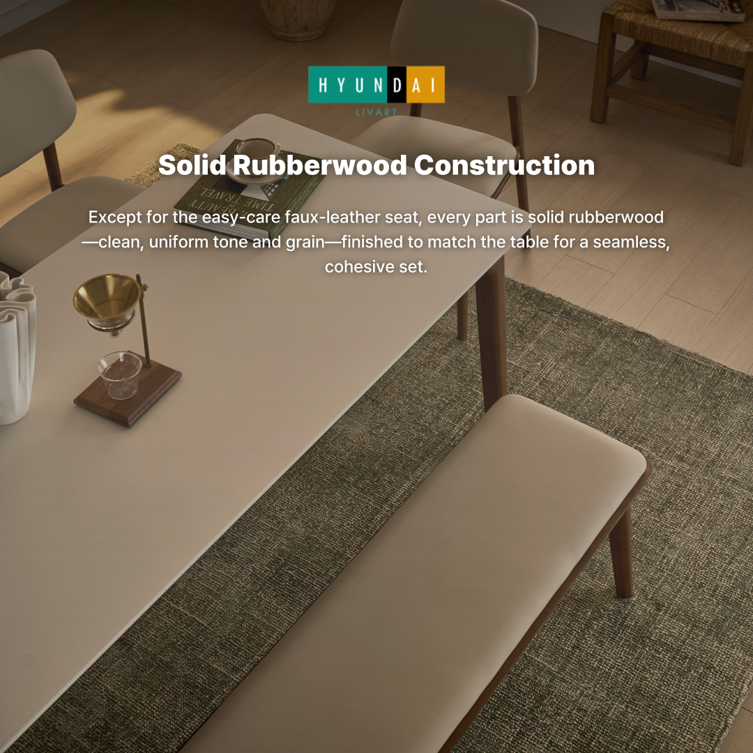Albero Wooden Dining Bench