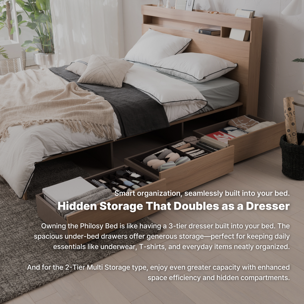 Philosy Bed Frame [Super Single]