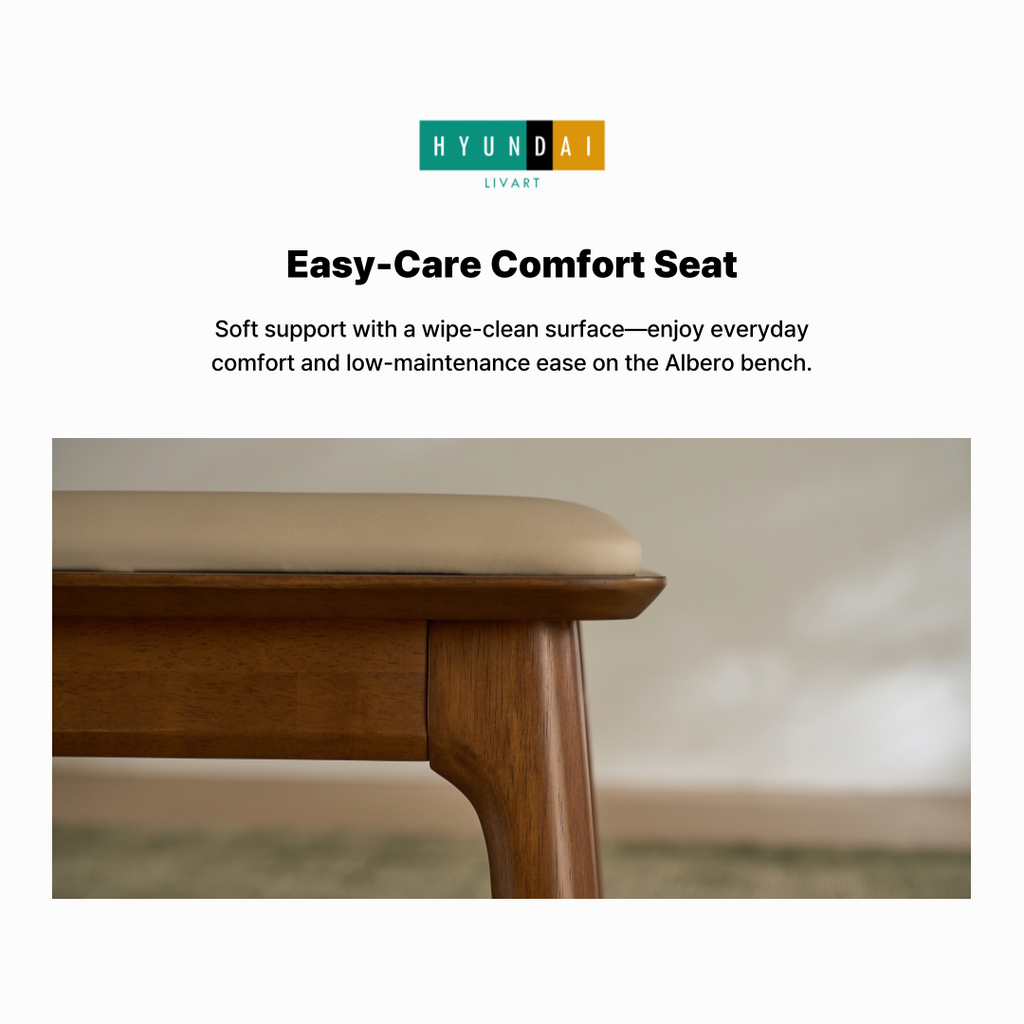 Albero Wooden Dining Bench