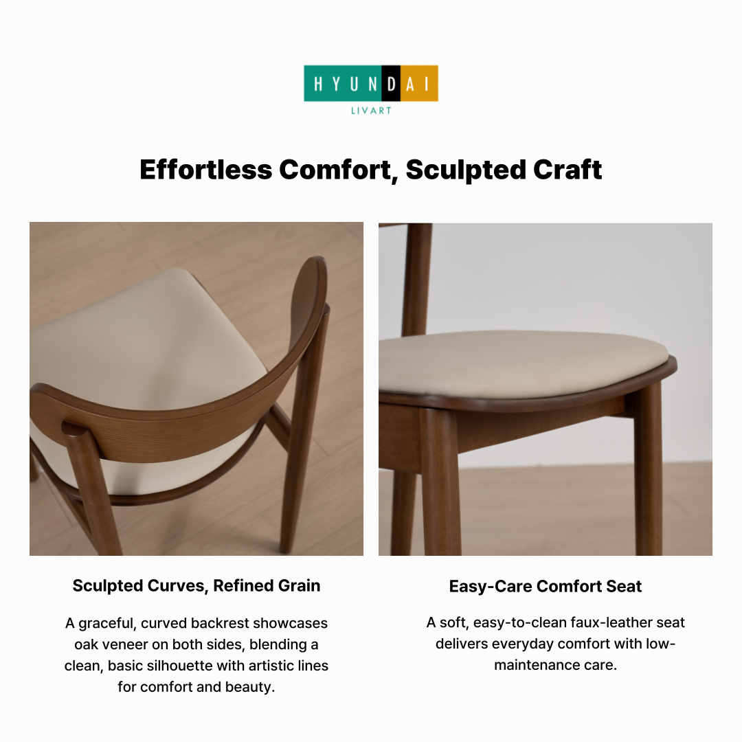 Albero Wooden Dining Chair