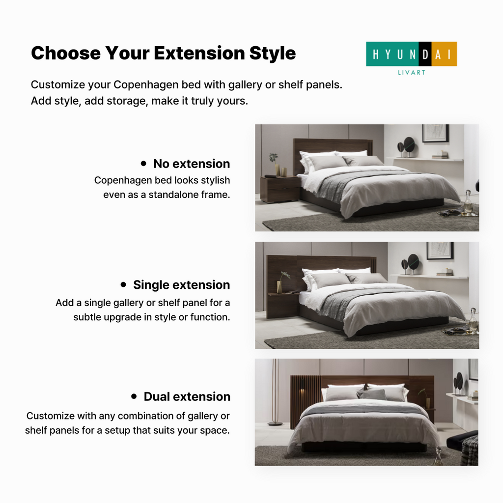 Copenhagen Bed Expansion Panel