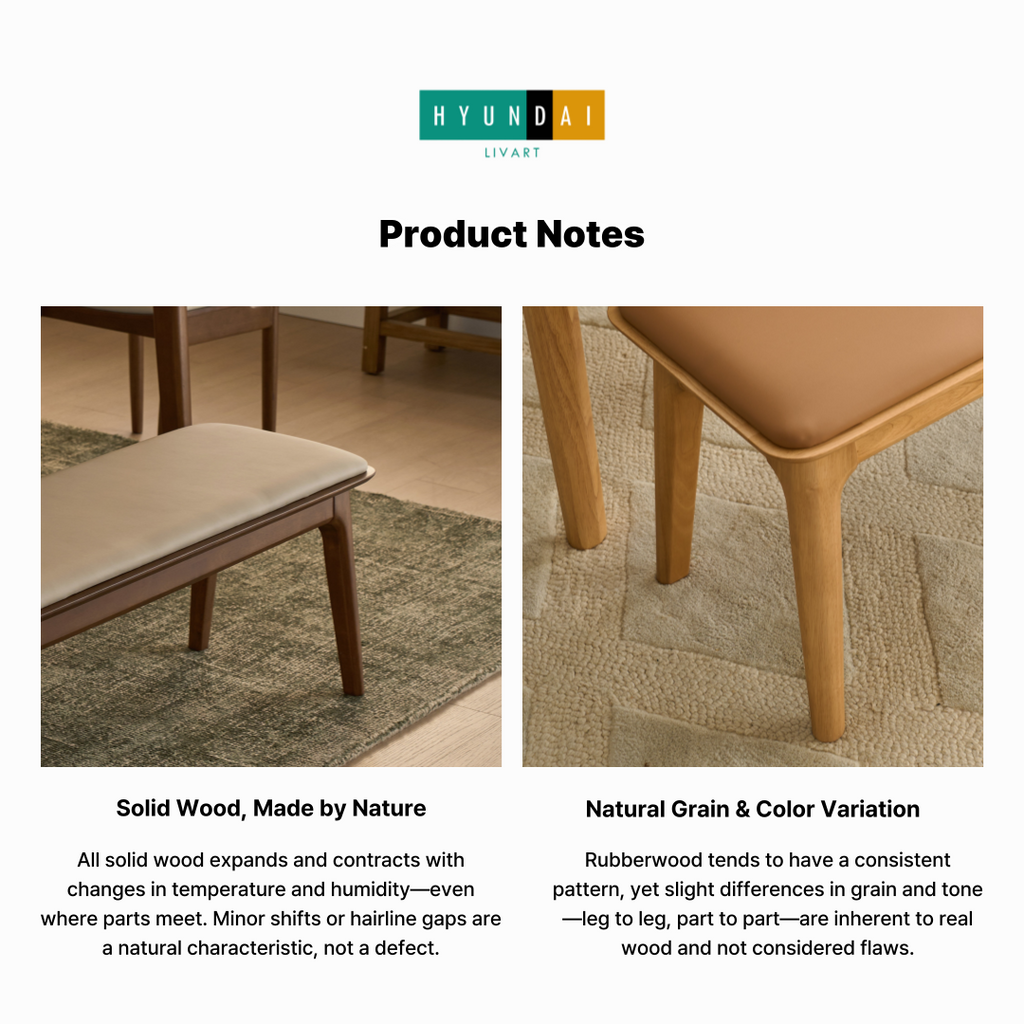 Albero Wooden Dining Bench