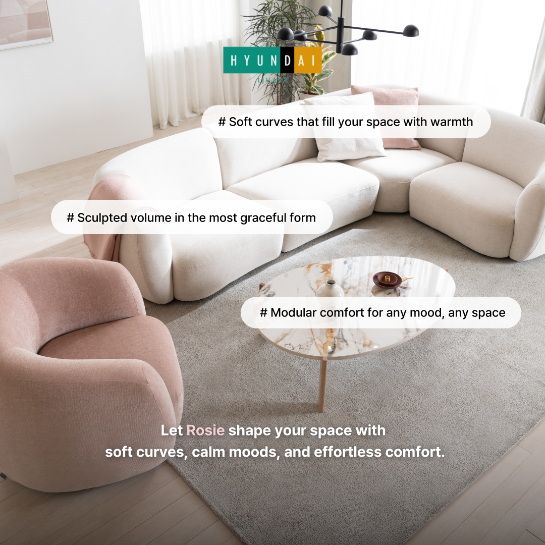 Rosie 5-Seater Fabric  Corner Sofa