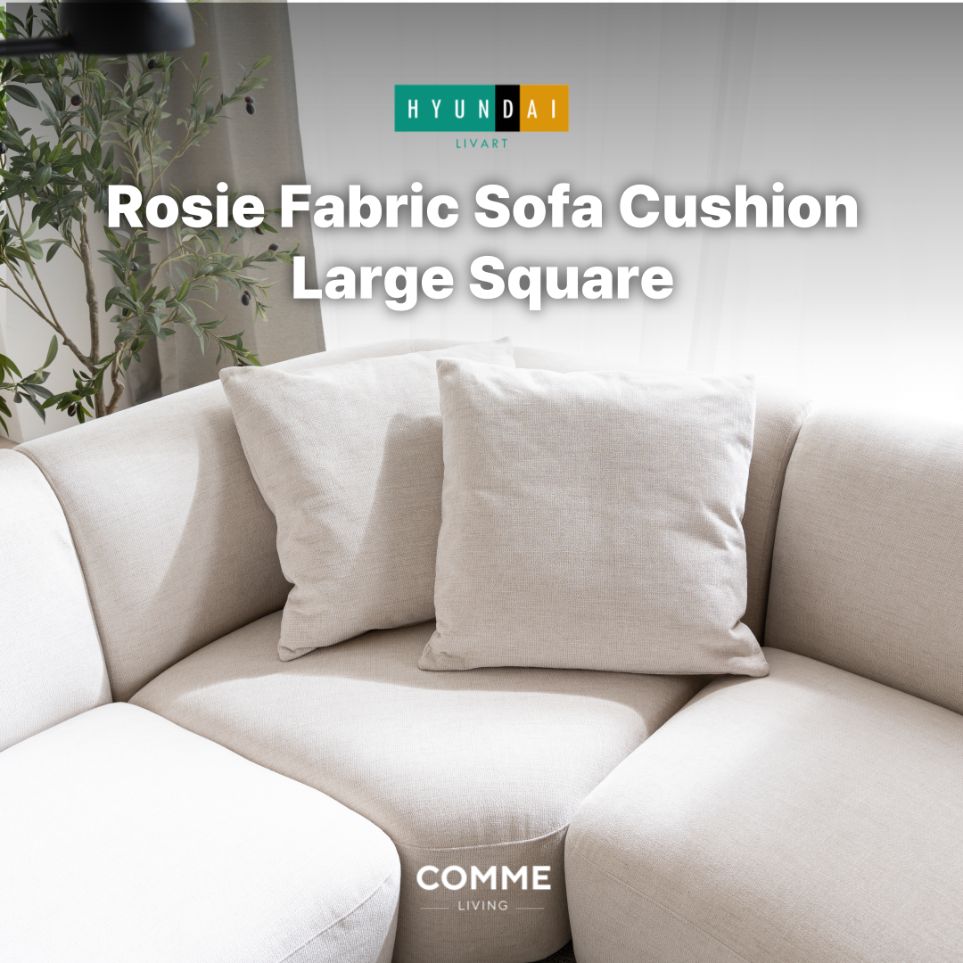 Rosie Fabric Cushion - Large Sqaure