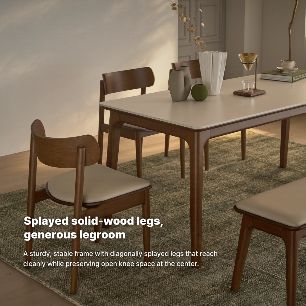 Arte Albero Ceramic Dining Table [4-Seater Wide]