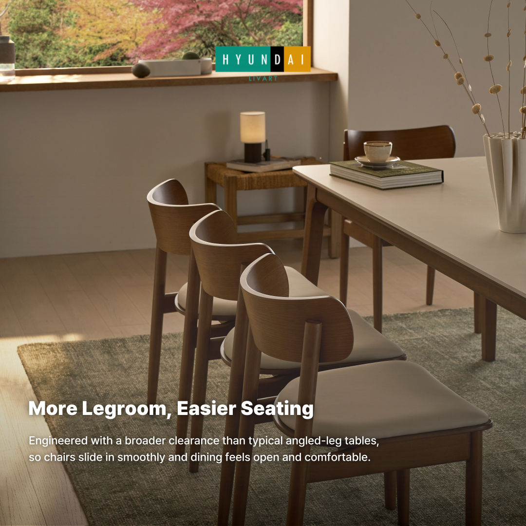 Arte Albero Ceramic Dining Table [4-Seater Wide]
