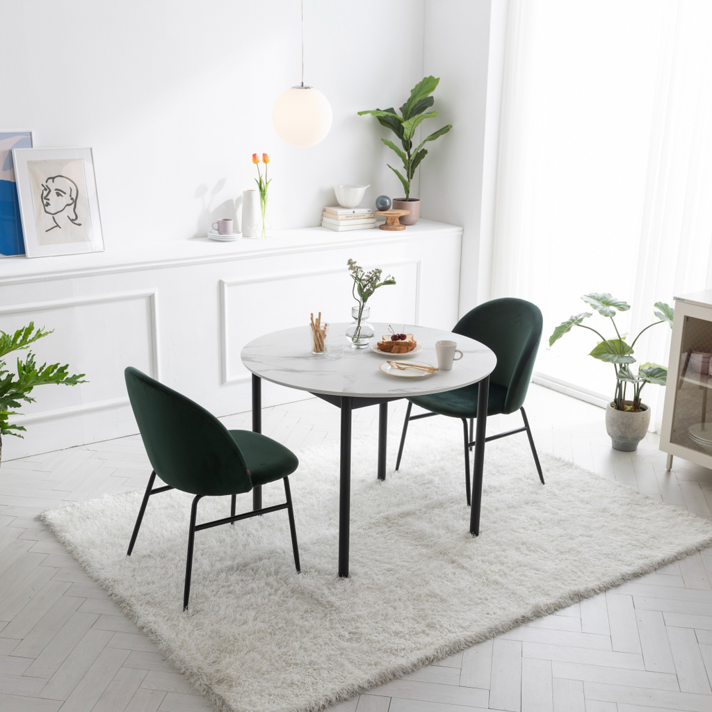 Rotir 4-Seater Round Dining Table