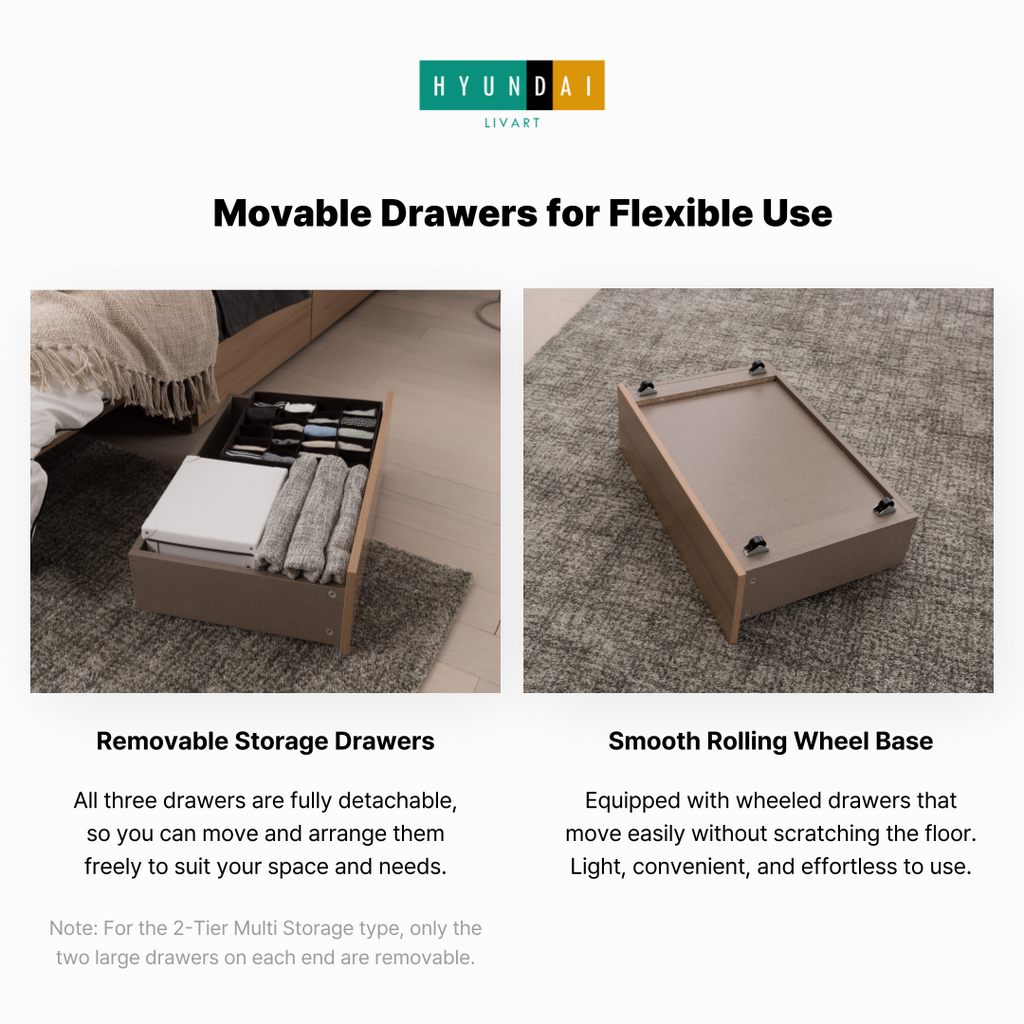 Philosy Modern Bed Frame [Super Single]