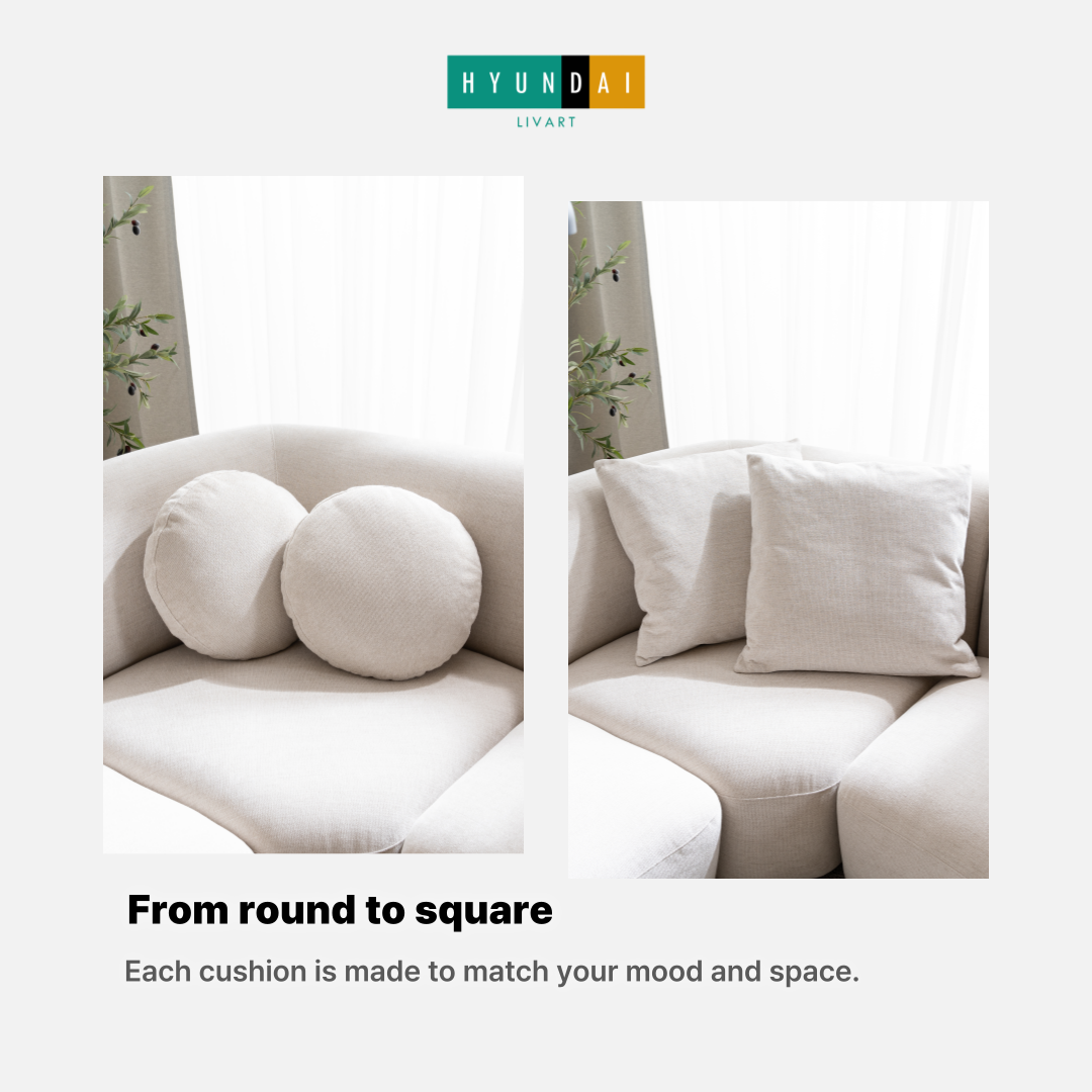 Rosie 5-Seater Fabric  Corner Sofa