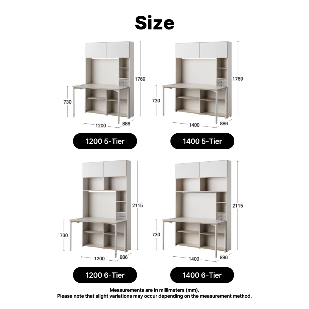 Objet Student Desk Set (Light & Door)
