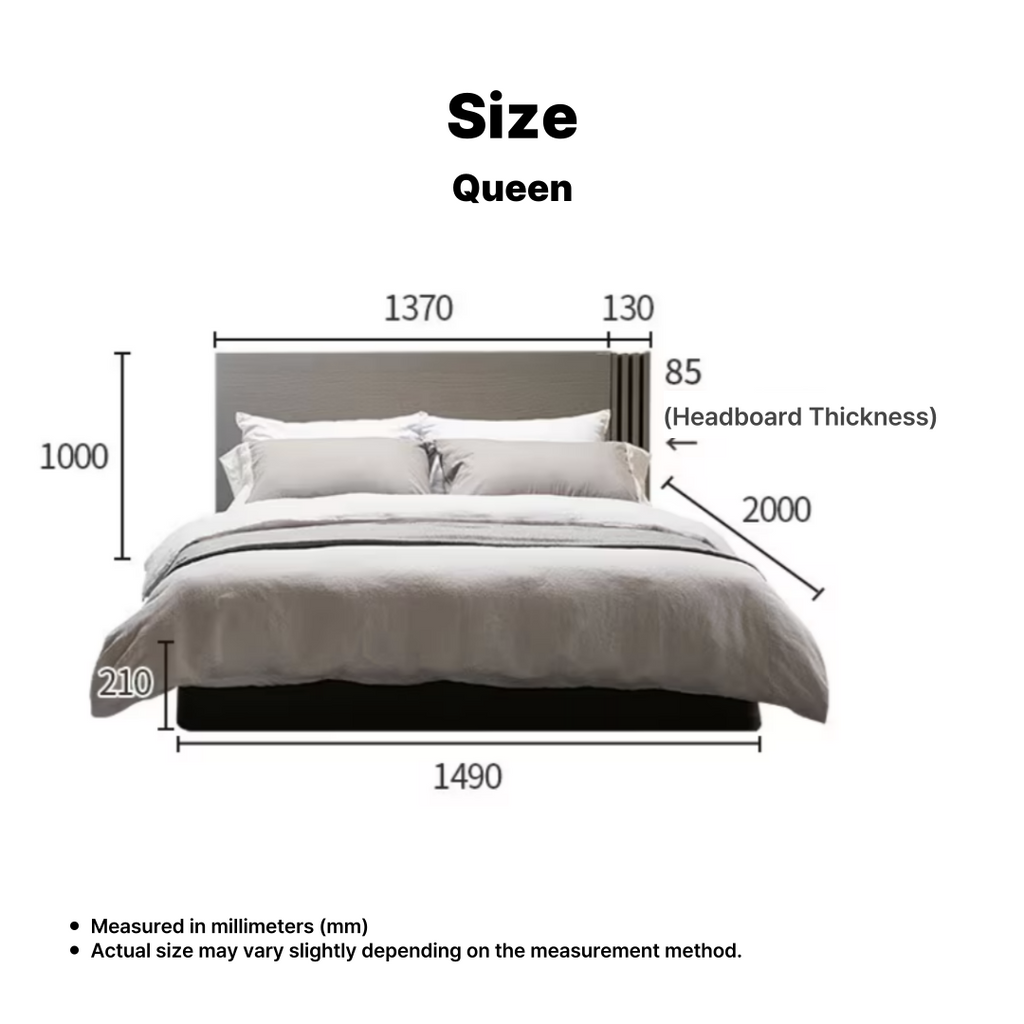 Copenhagen Bed Frame [SS/Q/LK]