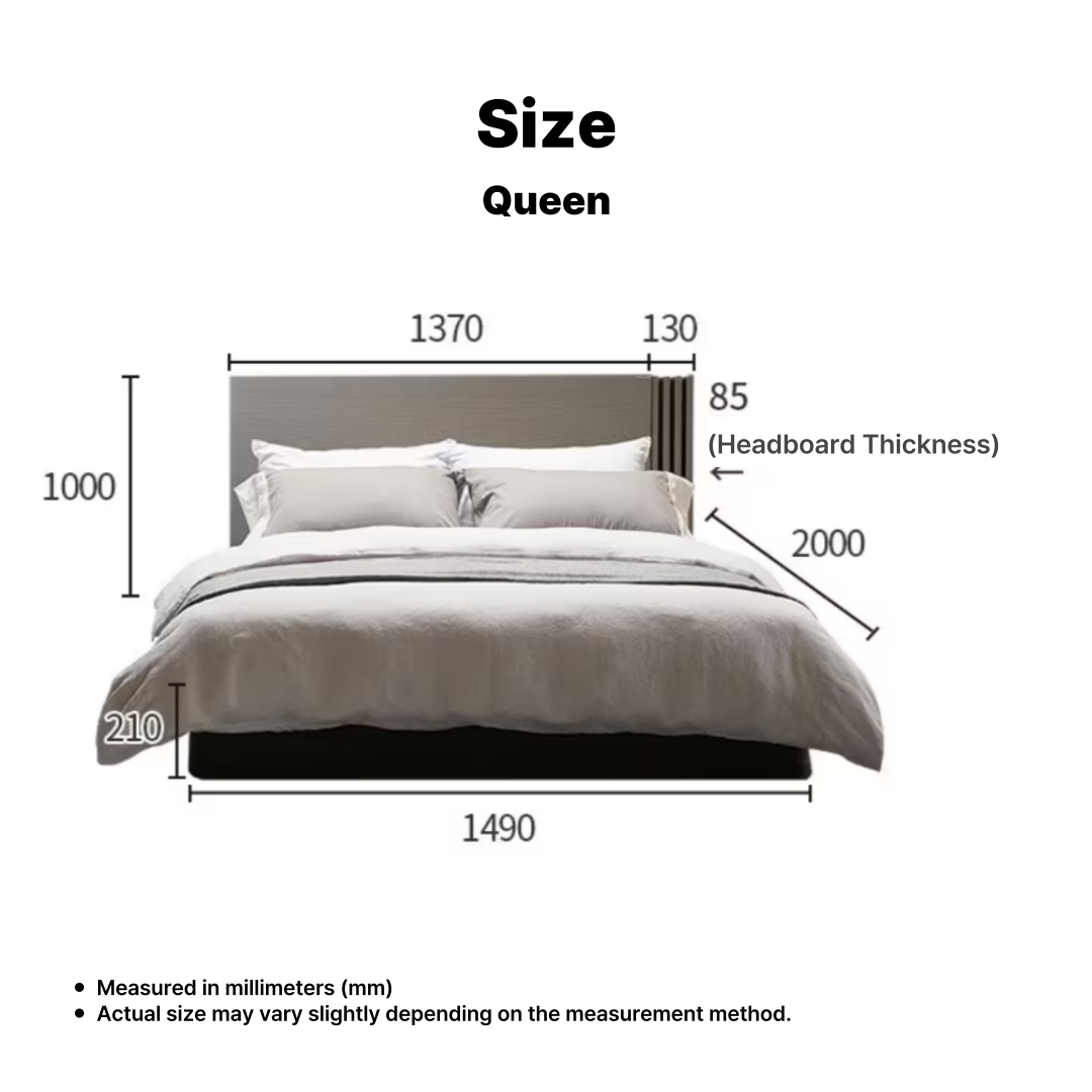 Copenhagen Bed Frame [SS/Q/LK]