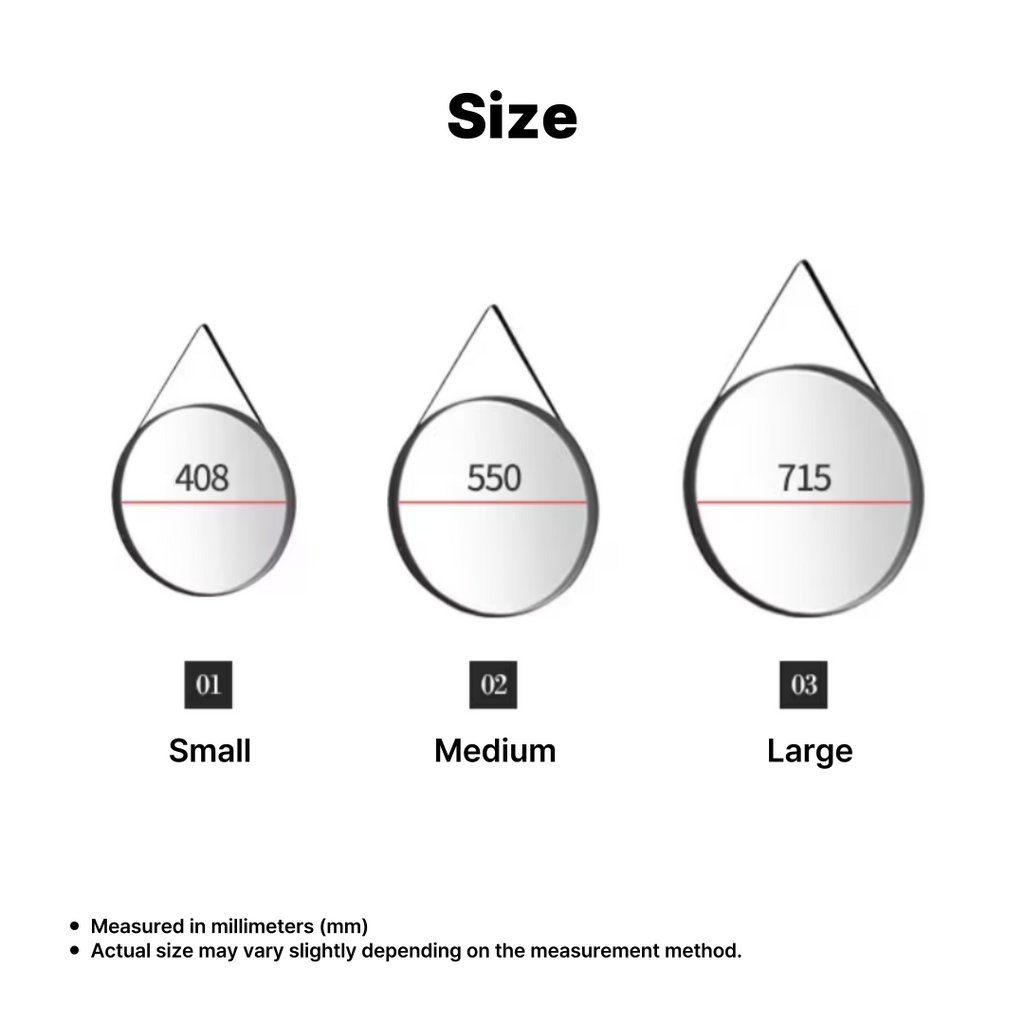 Copenhagen Round Mirror