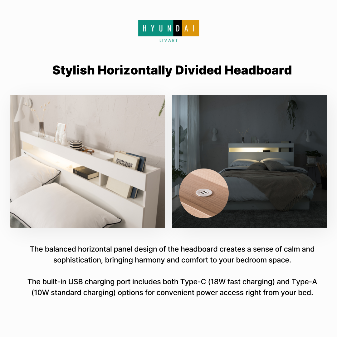 Philosy Bed Frame [Queen]