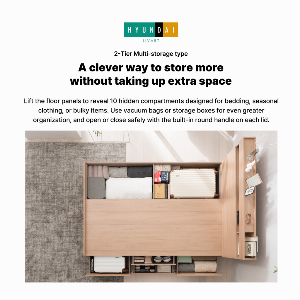 Philosy Modern Bed Frame [Super Single]