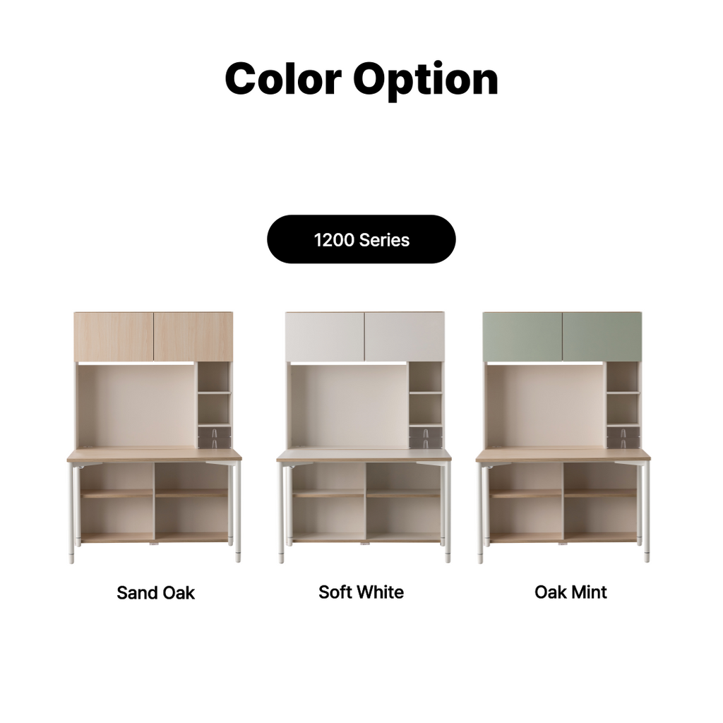 Objet Student Desk Set (Light & Door)