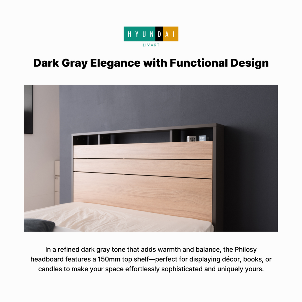 Philosy Modern Bed Frame [Super Single]