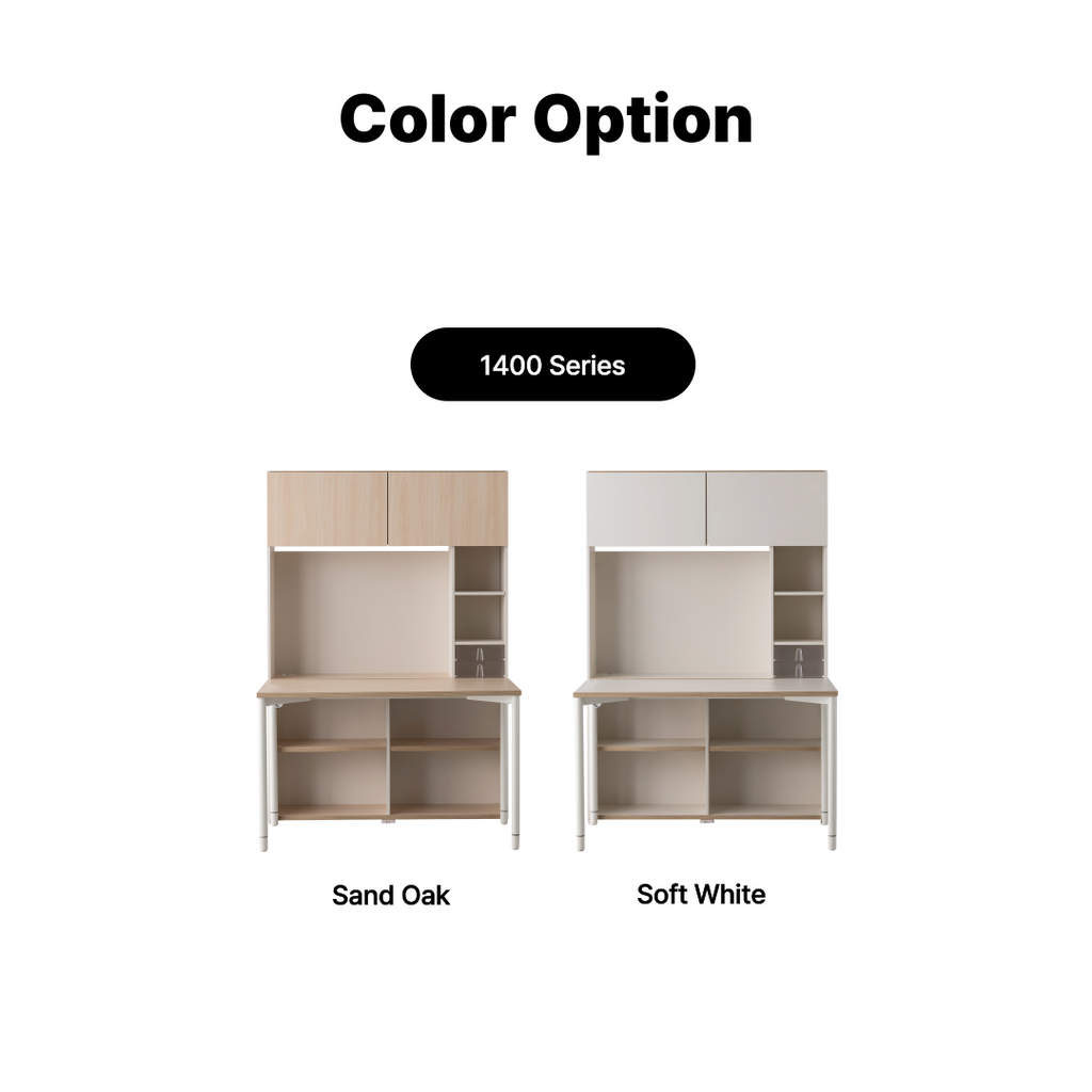 Objet Student Desk Set (Light & Door)