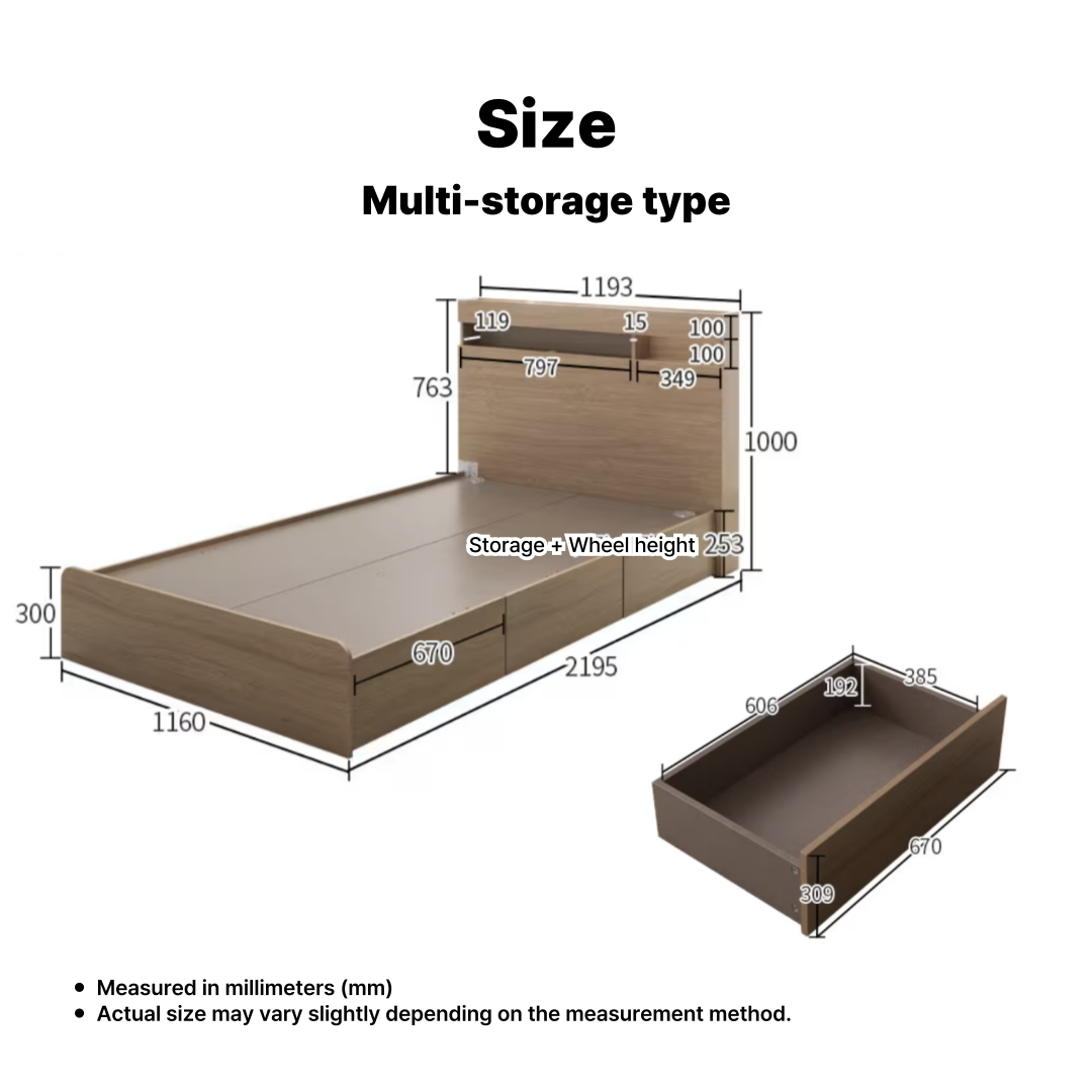 Philosy Bed Frame [Super Single]