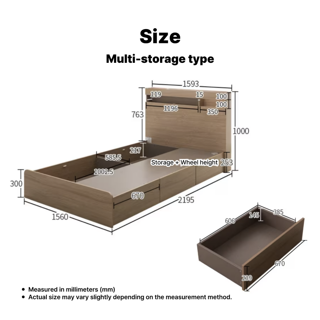 Philosy Bed Frame [Queen]