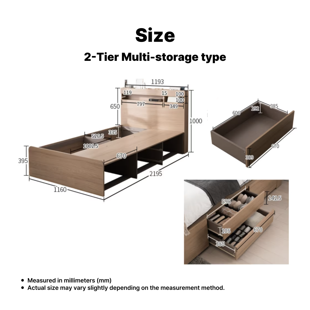 Philosy Bed Frame [Super Single]