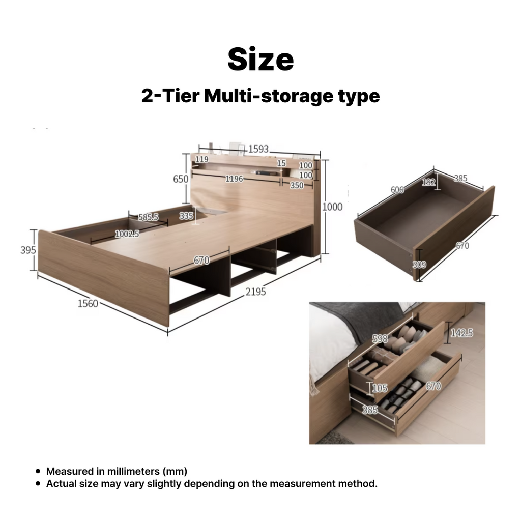 Philosy Bed Frame [Queen]
