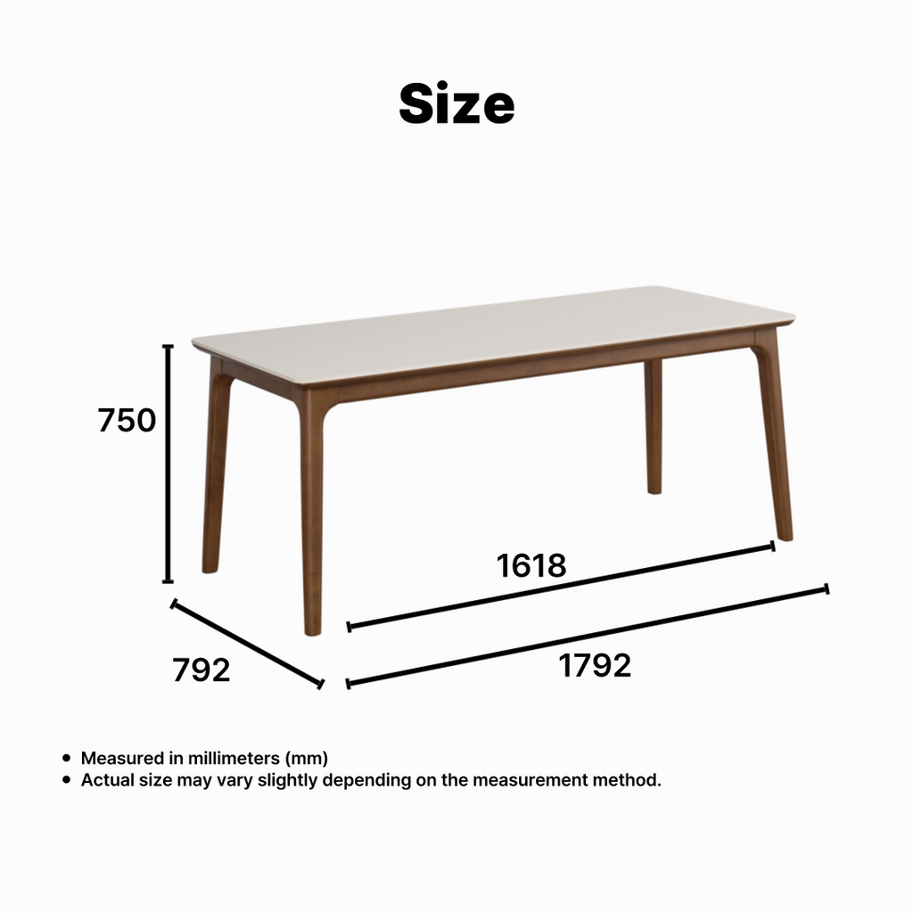 Arte Albero Ceramic Dining Table [6-Seater Wide]