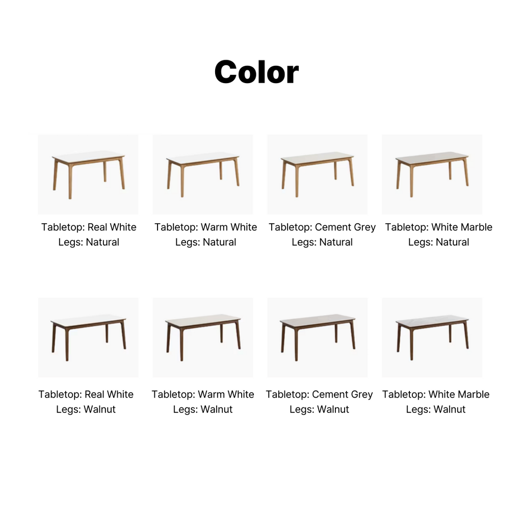 Arte Albero Ceramic Dining Table [4-Seater Wide]