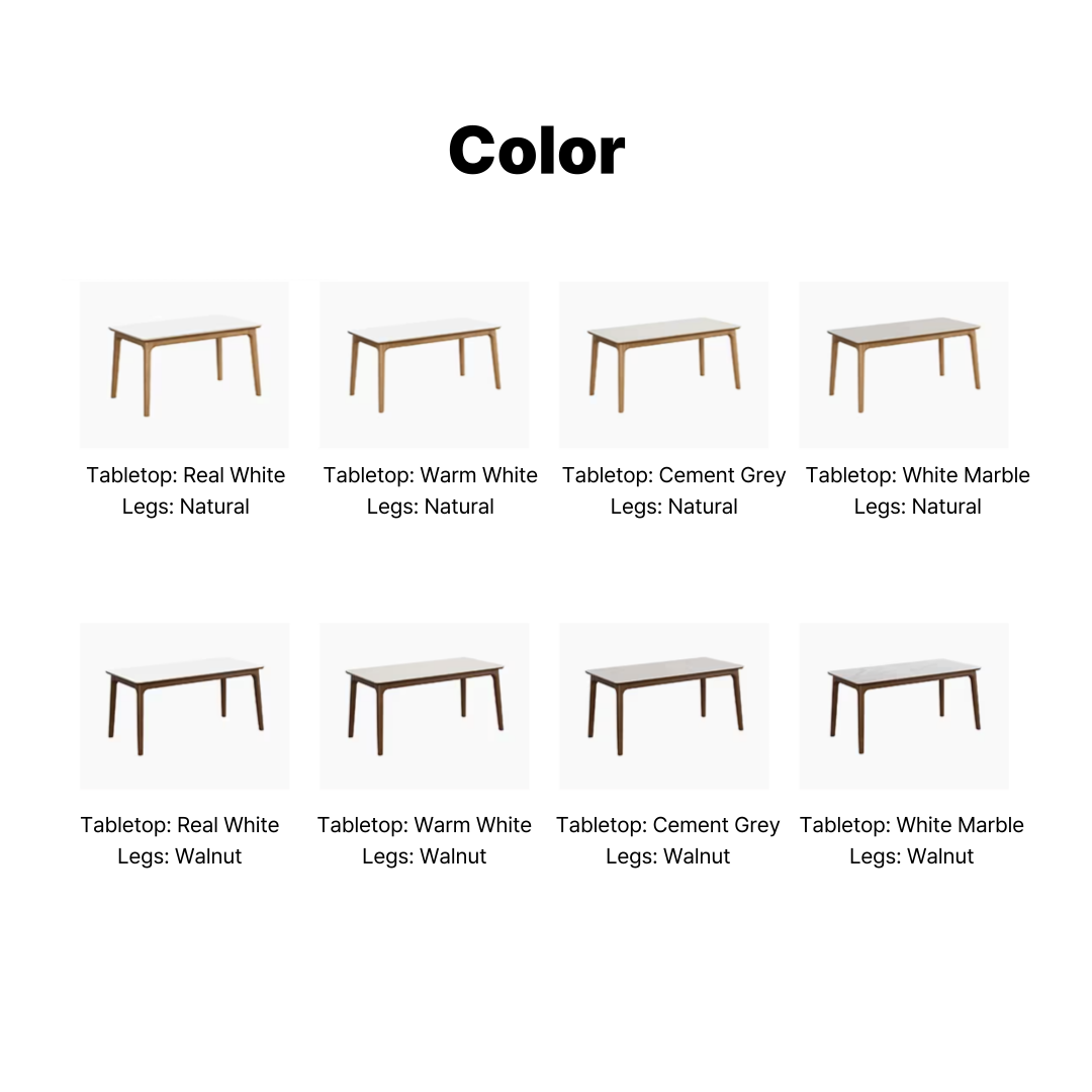 Arte Albero Ceramic Dining Table [4-Seater Wide]