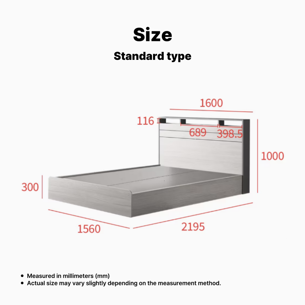 Philosy Modern Bed Frame [Super Single]