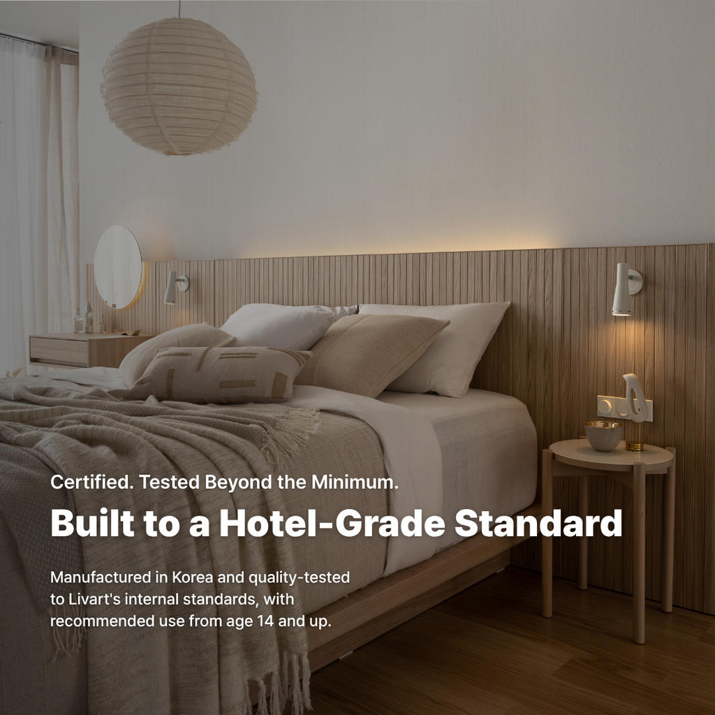 Aesthetic Hotel Bed Expansion Size.