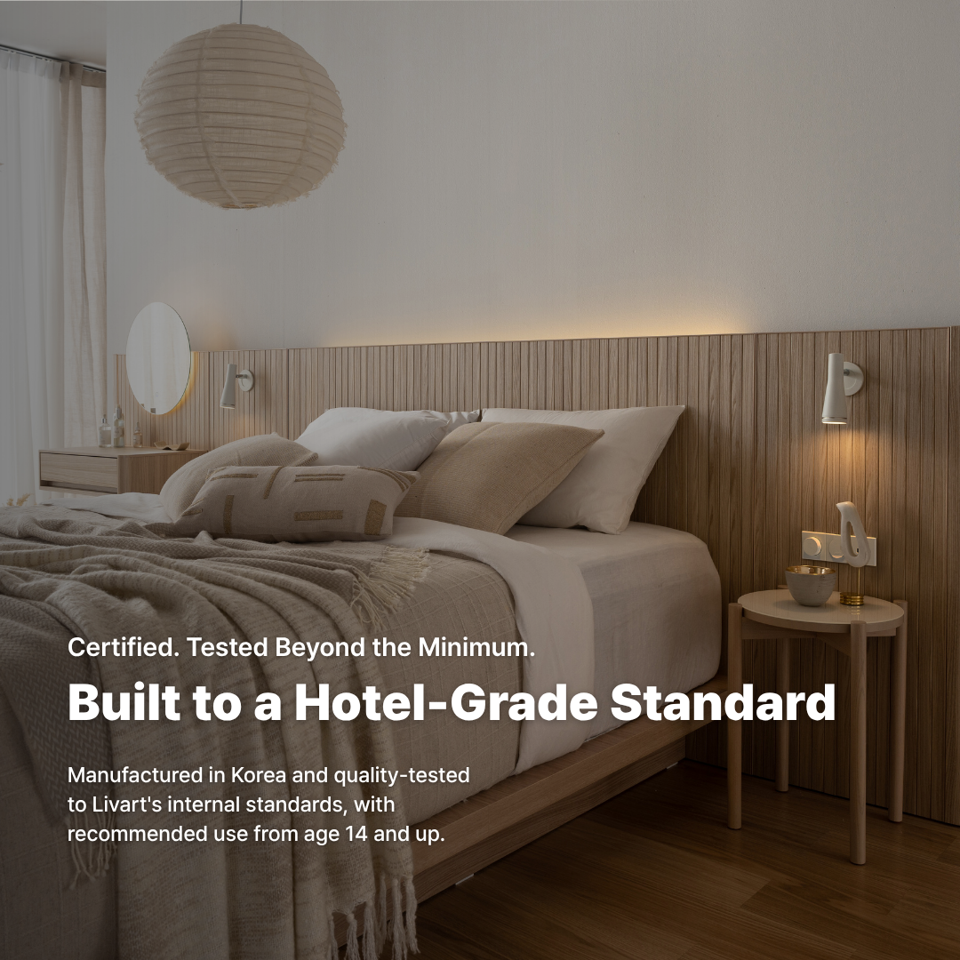 Aesthetic Hotel Bed Expansion Size.