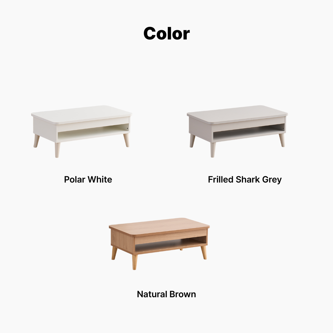 Mooni Lift-Up Tea Table 1200