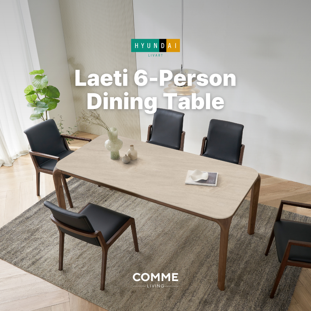 Laeti 6-Person Dining Table