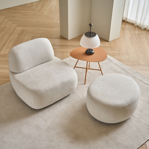 Aile 1-Seater Fabric Sofa