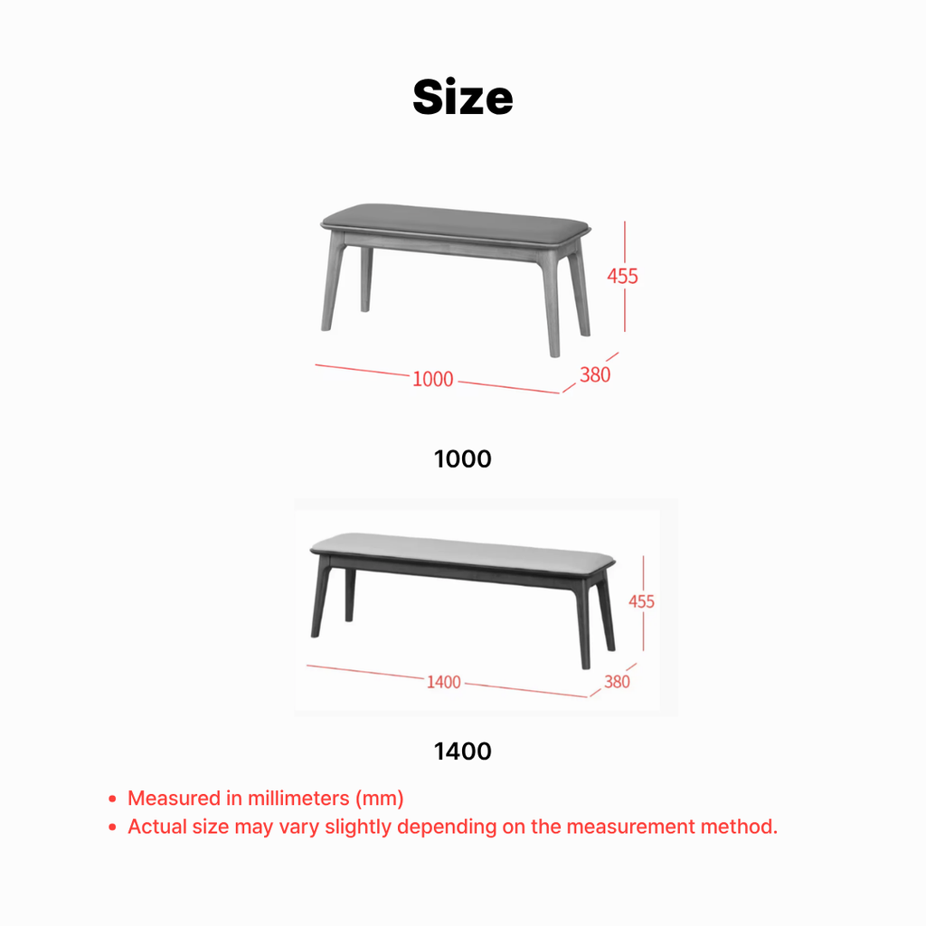 Albero Wooden Dining Bench