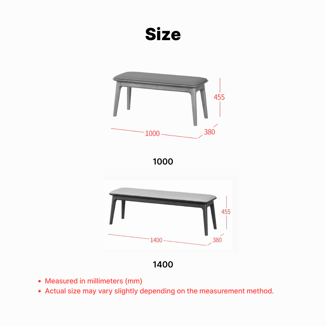 Albero Wooden Dining Bench