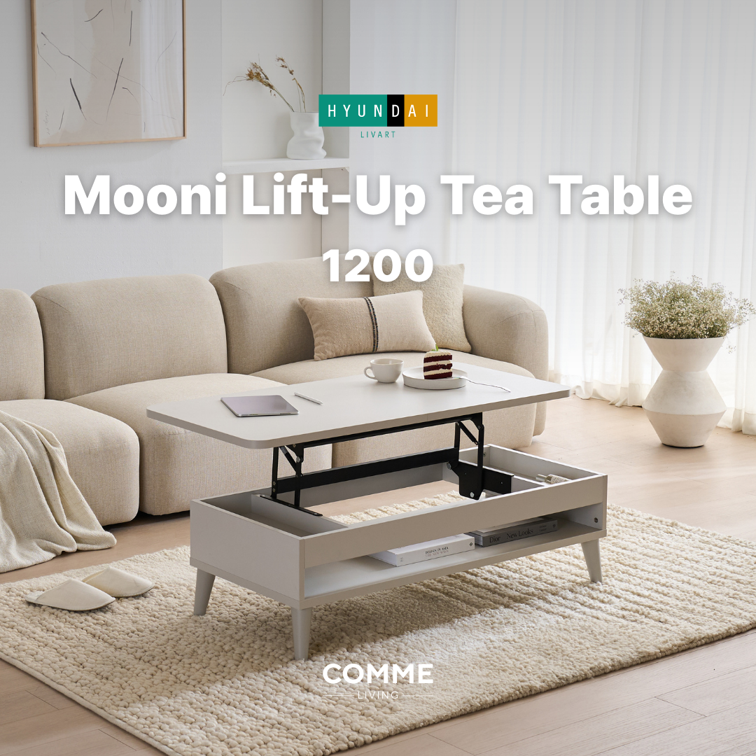 Mooni Lift-Up Tea Table 1200