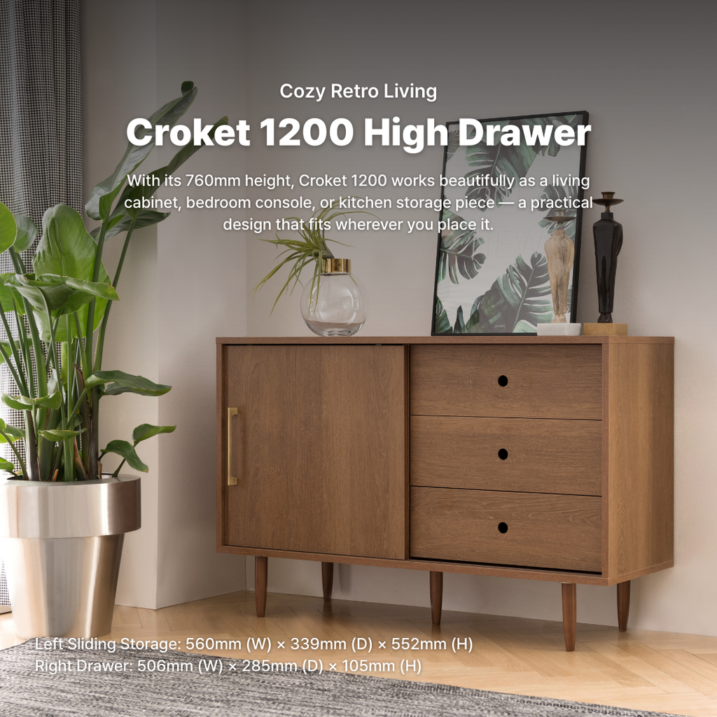 Croket 1200 High Drawer