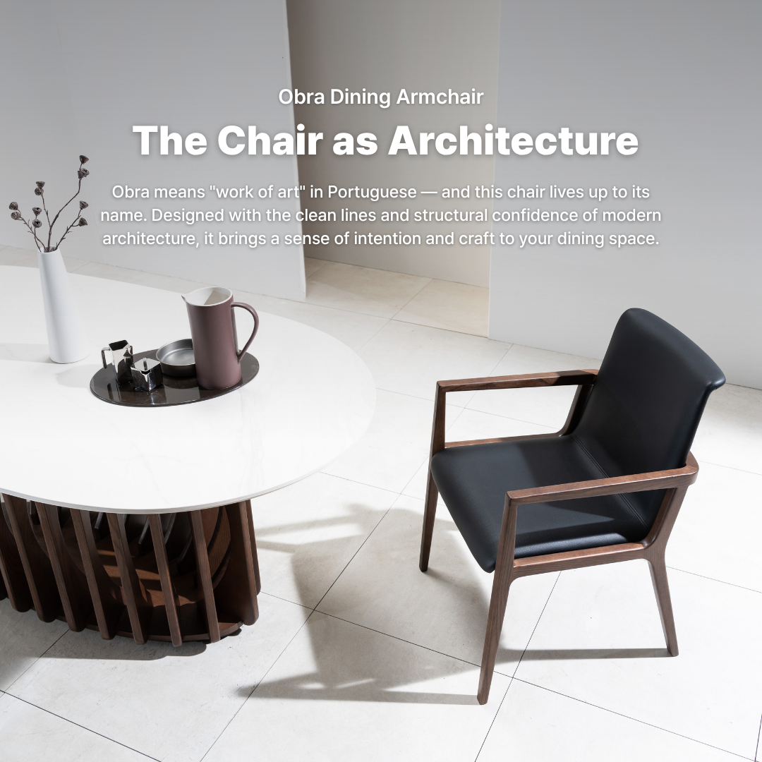 Obra Dining Leather Chair