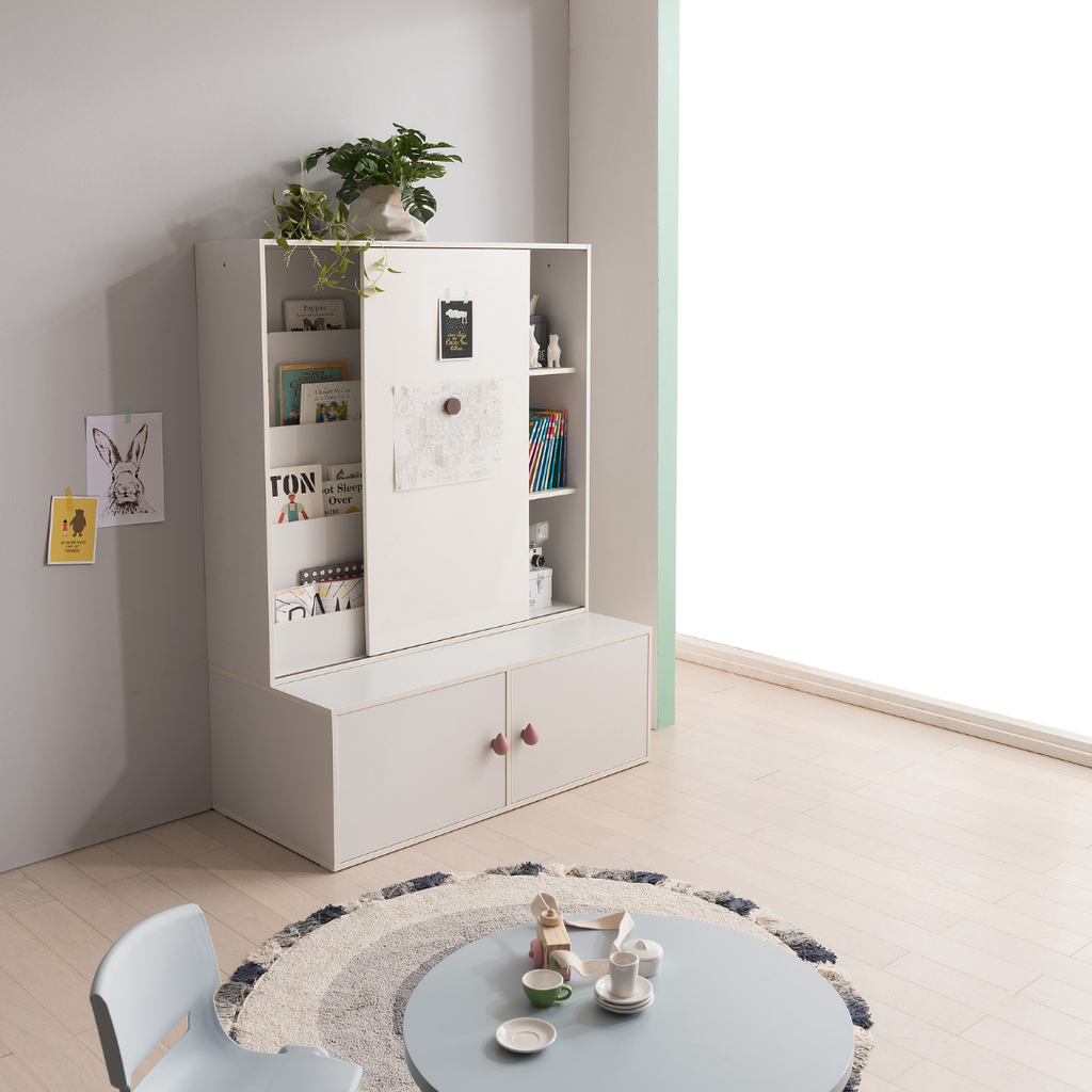 Comme Kids Magnetic Sliding Bookshelf
